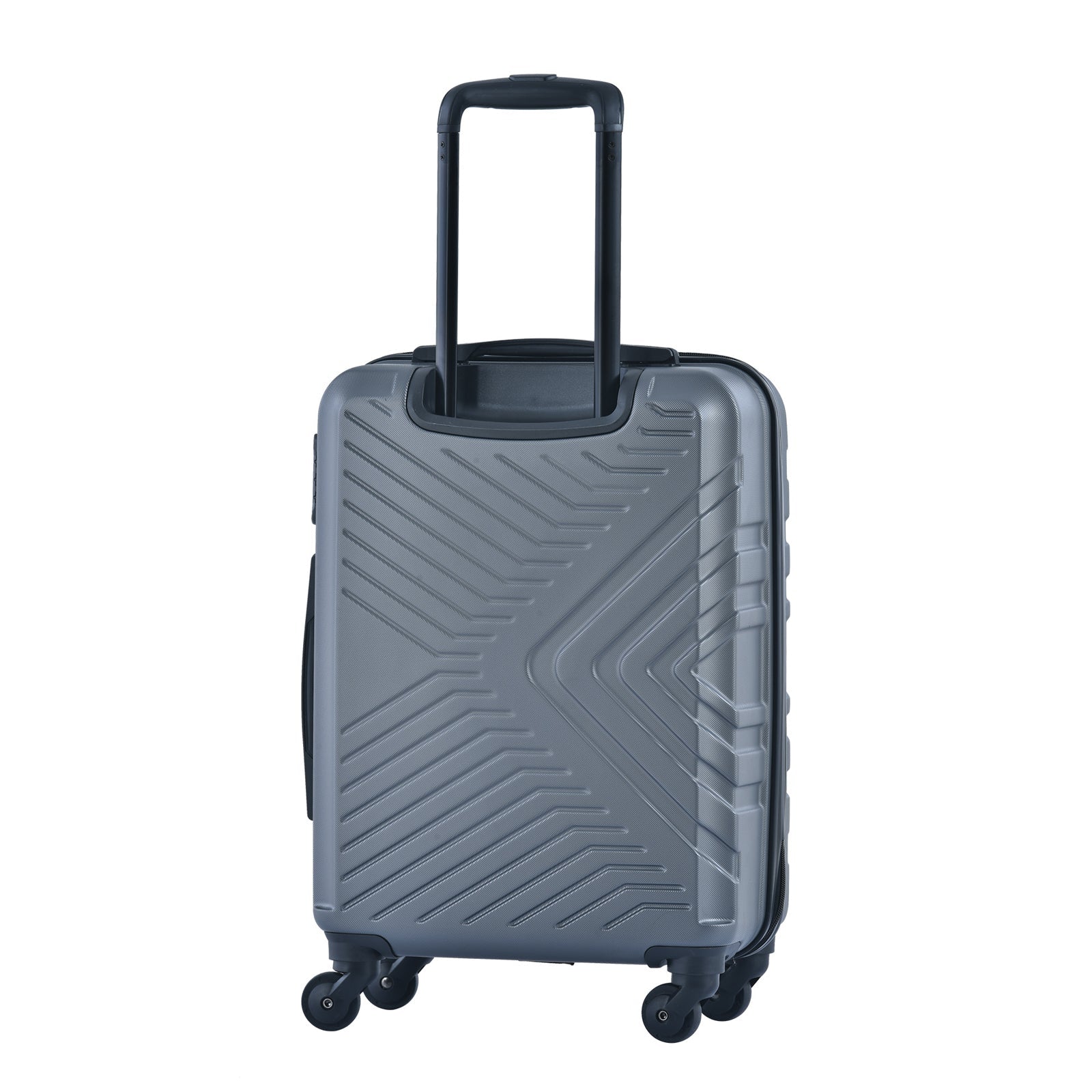 3 Piece ABS Luggage Set Spinner Wheels TSA Lock
