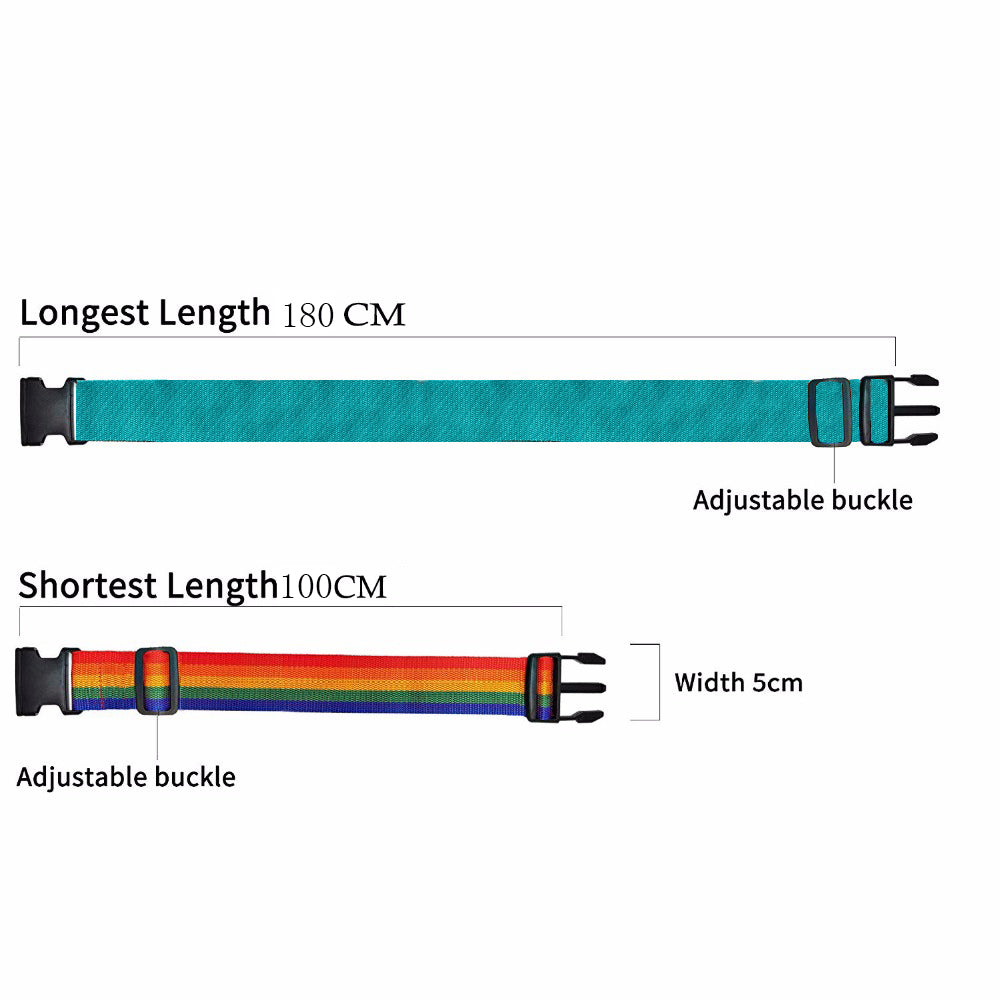 Adjustable Nylon Luggage Straps Travel Suitcase Belt Protective Accessories