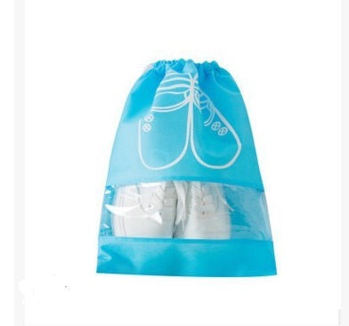 Waterproof Drawstring Shoe Storage Bag Portable Travel Organizer Pouch Two Sizes