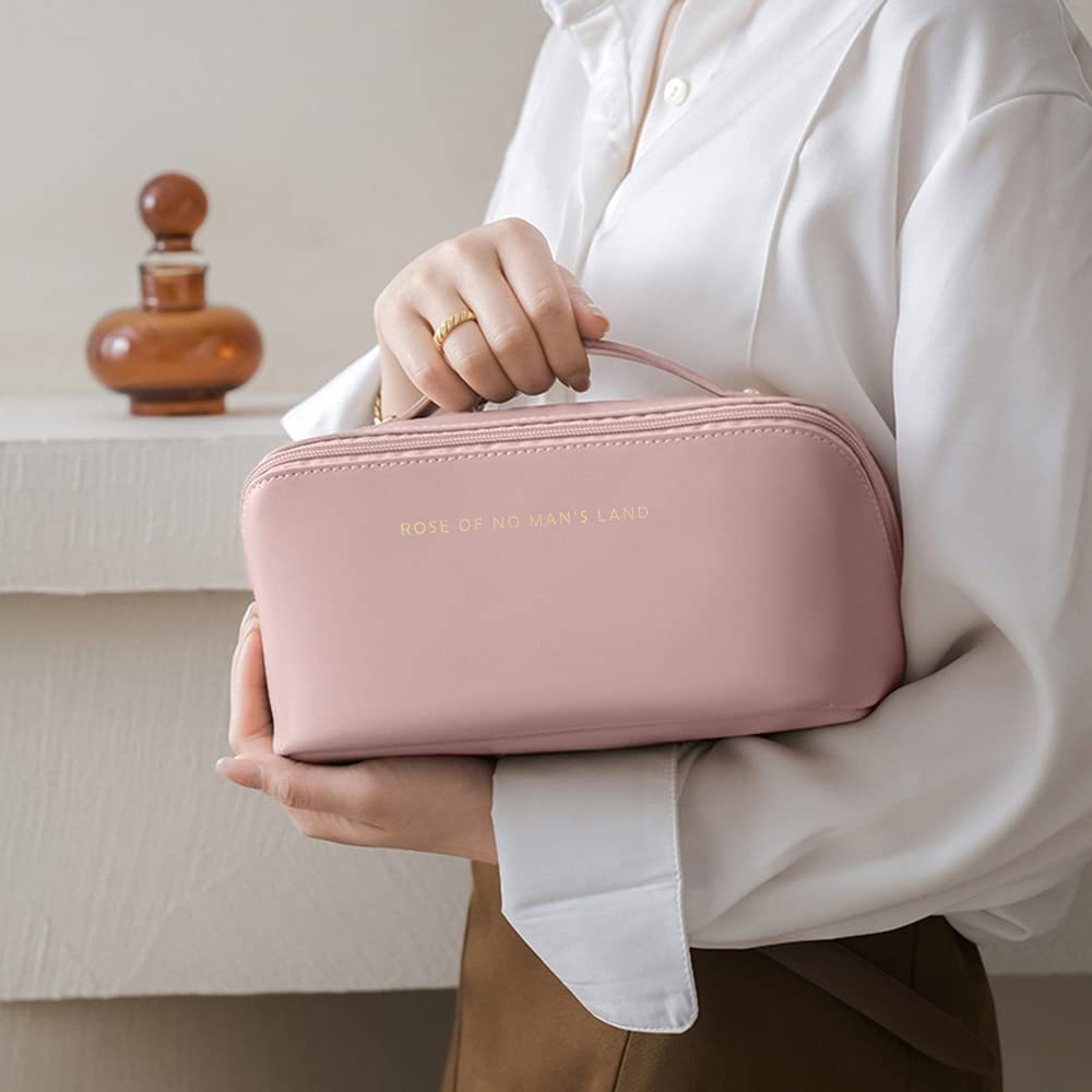 Large Capacity Travel Cosmetic Bag Multifunction Toiletries Organizer Case