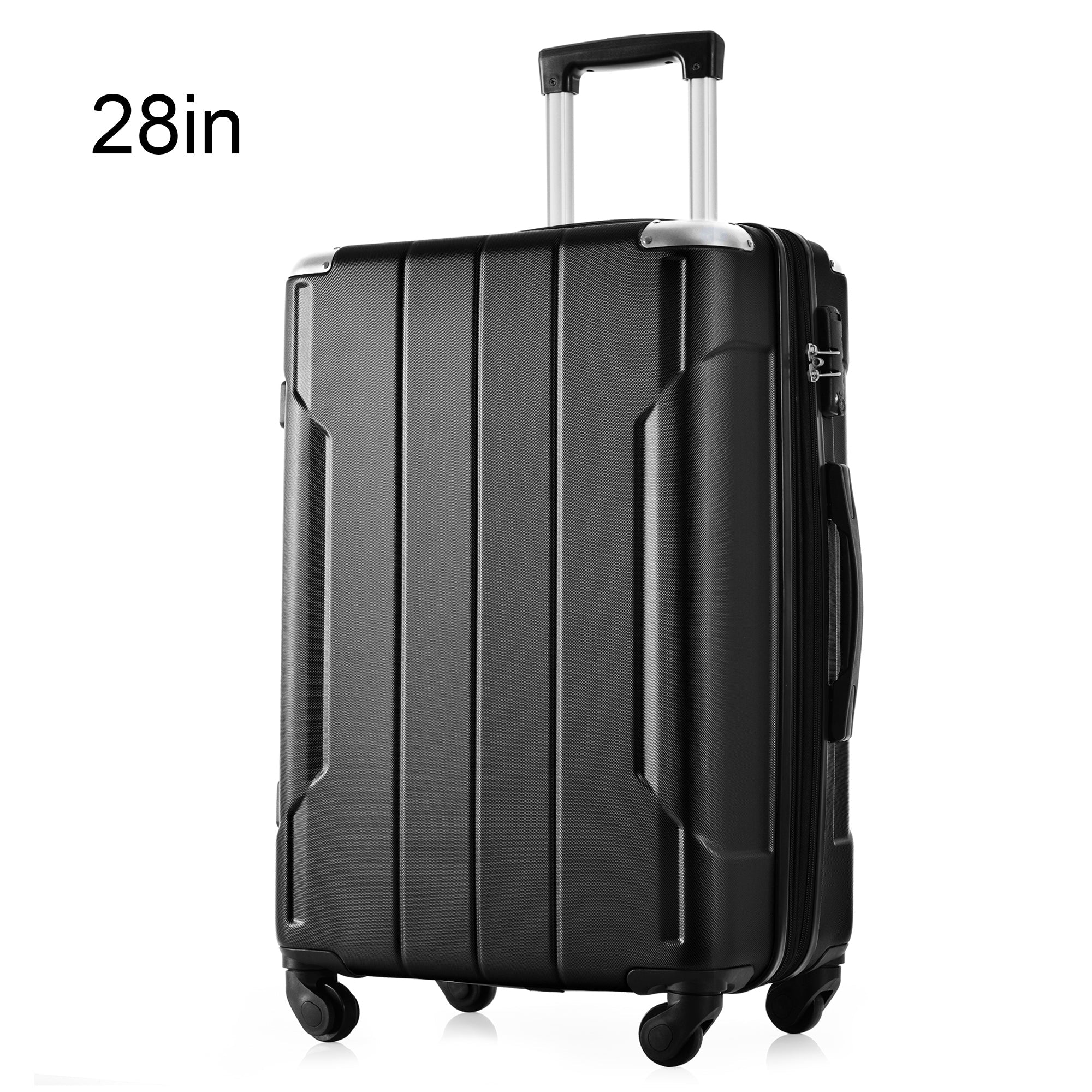 28 Inch Hardshell Luggage Spinner Suitcase Expandable TSA Lock