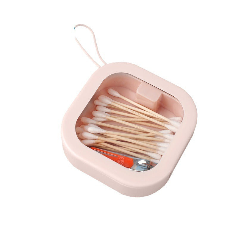 Portable Jewelry Storage Box Travel Organizer Earrings Necklace Accessories Case
