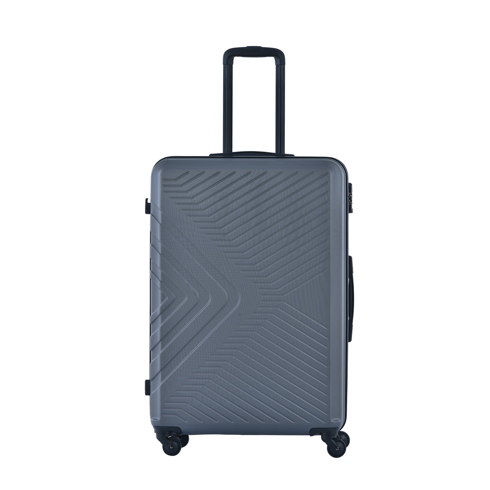 3 Piece ABS Luggage Set Spinner Wheels TSA Lock