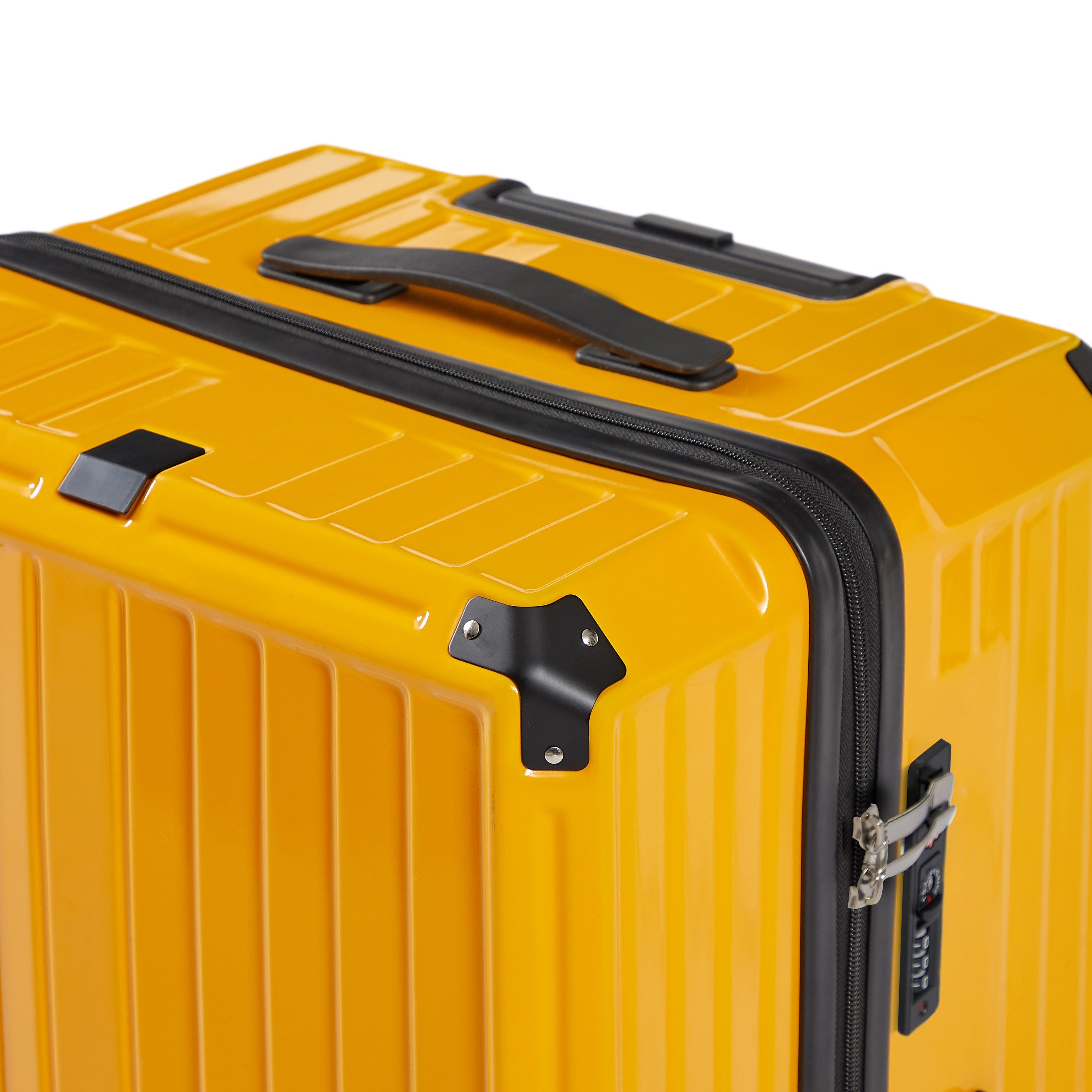 4 Piece Luggage Set PC ABS Spinner TSA Lock Travel