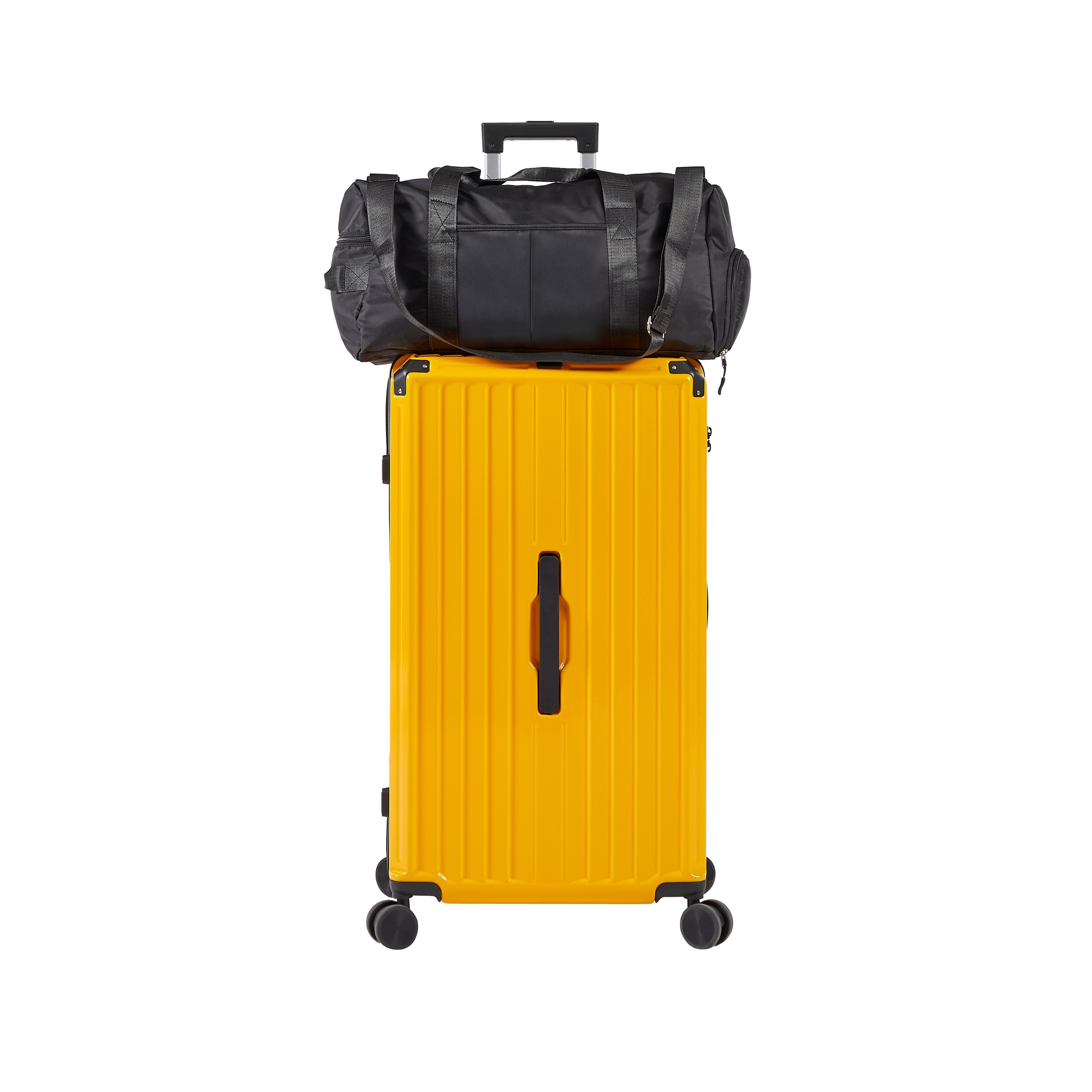 4 Piece Luggage Set PC ABS Spinner TSA Lock Travel