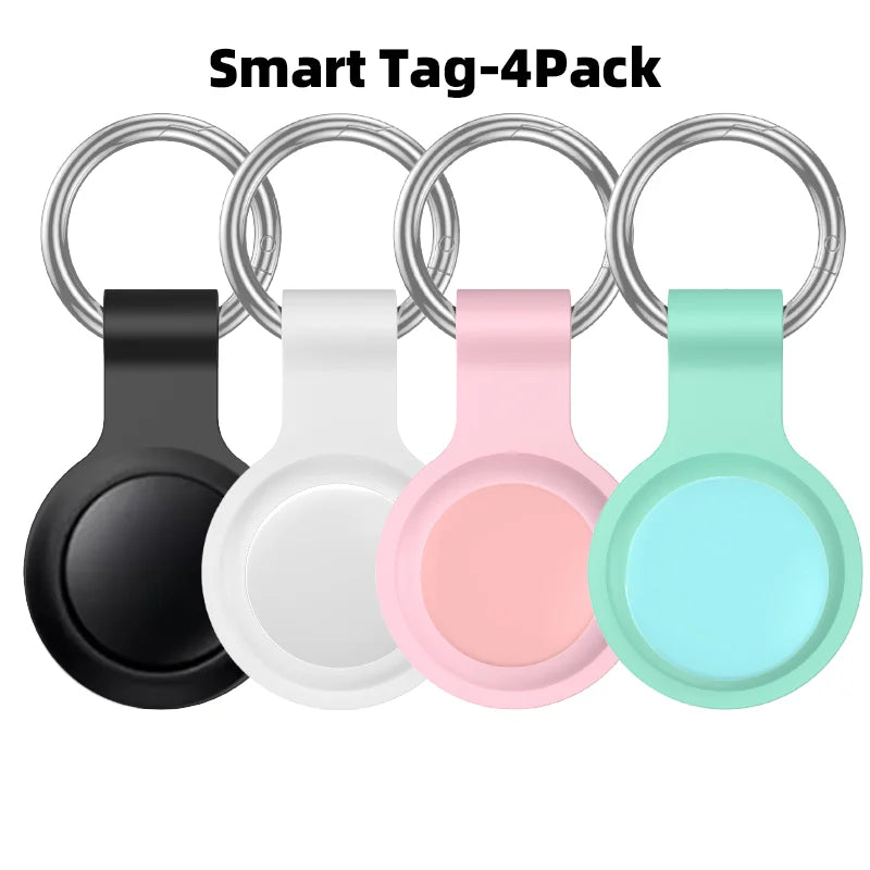 4 Pack Bluetooth GPS Tracker Smart Tag Luggage Finder