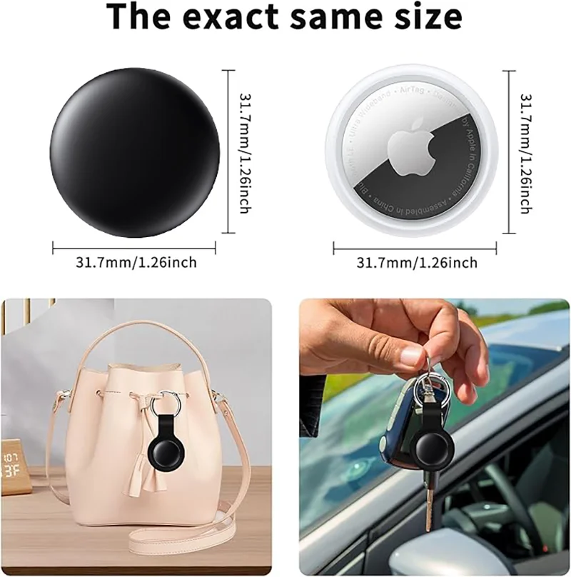4 Pack Bluetooth GPS Tracker Smart Tag Luggage Finder
