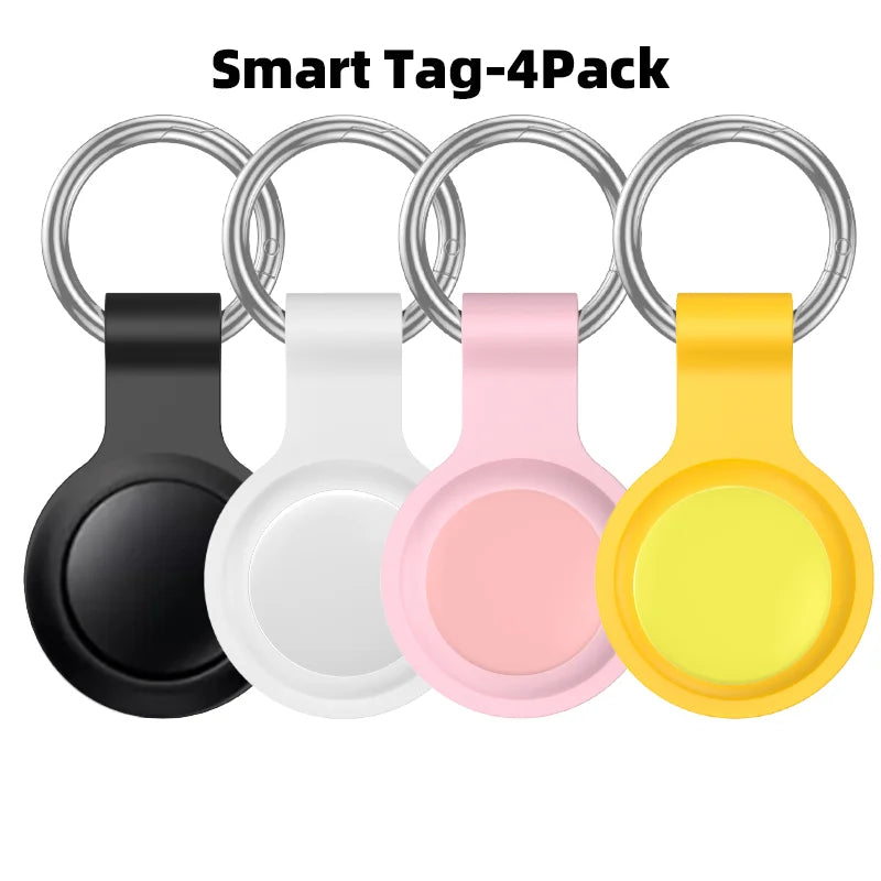 4 Pack Bluetooth GPS Tracker Smart Tag Luggage Finder