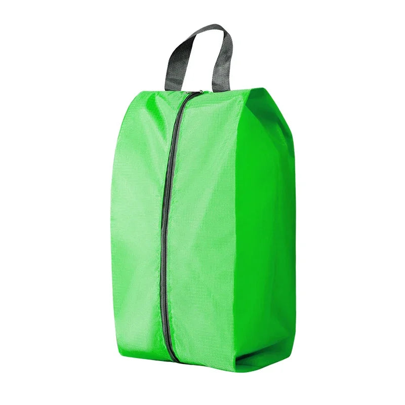 Dustproof Waterproof Travel Shoe Storage Bag Nylon Zipper Organizer