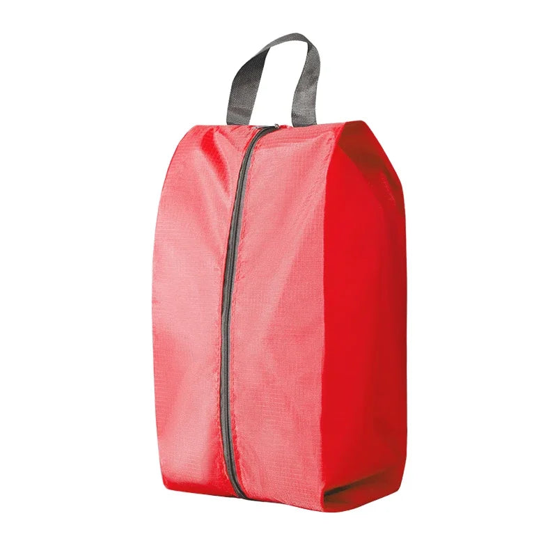 Dustproof Waterproof Travel Shoe Storage Bag Nylon Zipper Organizer