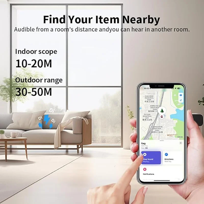 4 Pack Bluetooth GPS Tracker Smart Tag Luggage Finder