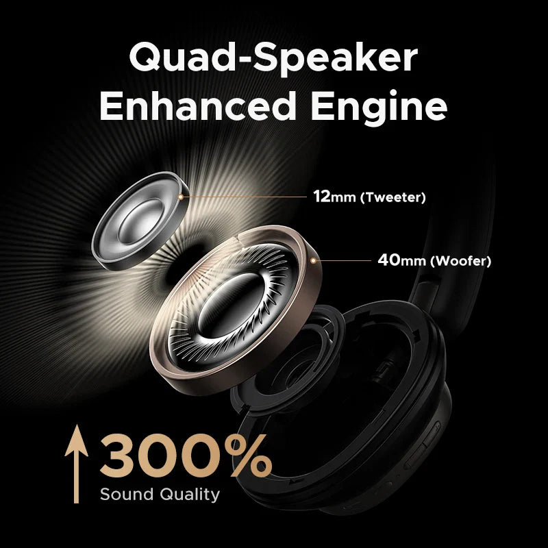 Studio Pro ANC Wireless Headphones – Over-Ear Bluetooth Hi-Res
