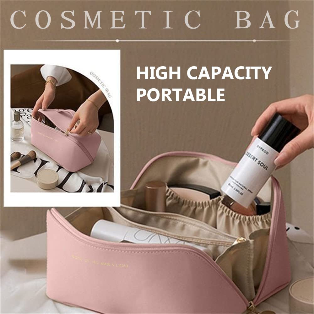 Large Capacity Travel Cosmetic Bag Multifunction Toiletries Organizer Case