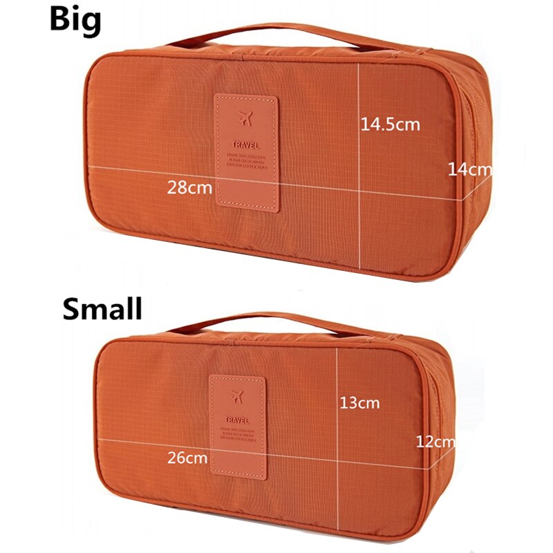 Bra Underwear Travel Organizer Bag Women Cosmetic Luggage Storage