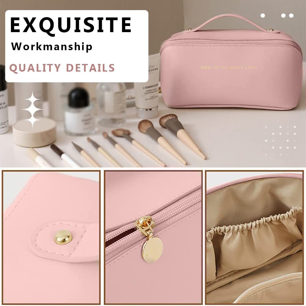 Large Capacity Travel Cosmetic Bag Multifunction Toiletries Organizer Case